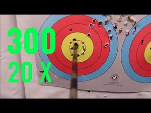 I SHOT A 300!!! Indoor Archery Basics