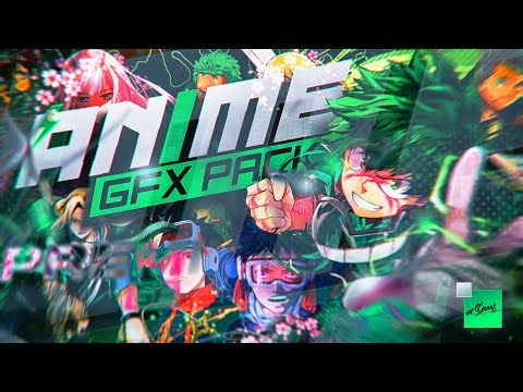 ANIME GFX PACK | Best Anime Assets Pack 2025 | SamX Estore