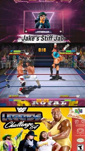 This Jab Was VICIOUS!👊🏾 WWF Legends Challenge 64: Royal Rumble [Jake the Snake Roberts]