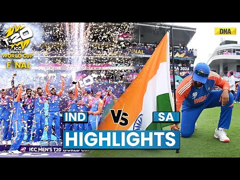 India Vs South Africa Highlights: IND Beat SA By 7 Runs Win T20 WC 2024 Final I Rohit Sharma I Kohli