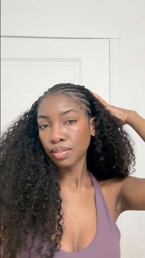 Fulani Braids & Miracle Knots using Crochet hair from VariaHair