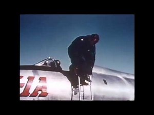 Chuck Yeager`s X-1A tumble