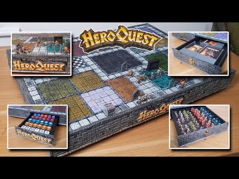 Building the ULTIMATE HeroQuest Board...