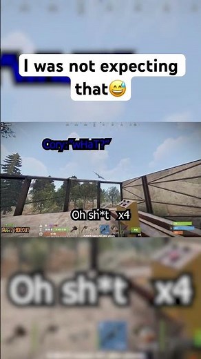 Craziest plane crash in rust🤣 #rust #gaming #viral #funny #rustgame #foryou