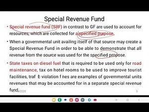 Accounting for General and Special Revenue fund[full video]Afaan Oromoon kan qophaa'e.