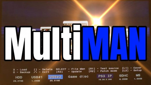 MultiMAN PS3 4.85.01: Mejor gestor de archivos【2025】