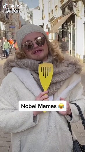 Casual Stroll with a Spatula in the City