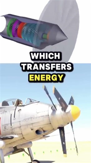 Turboprop Engine. #turboprop #engine #aviation #aviationhistory #military #history #education #fypシ゚