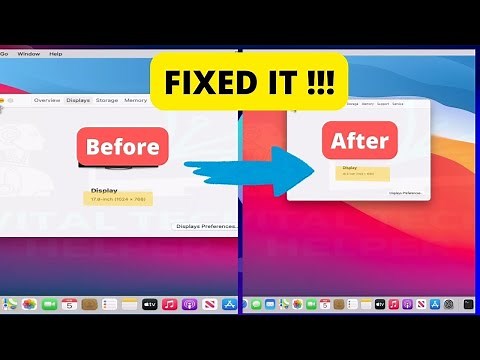 How to Fix Screen Resolution in macOS Big Sur on VMware?