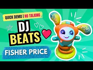 DJ Bouncin’ Beats | FISHER PRICE Toy Demo | Quick Review | No Talking