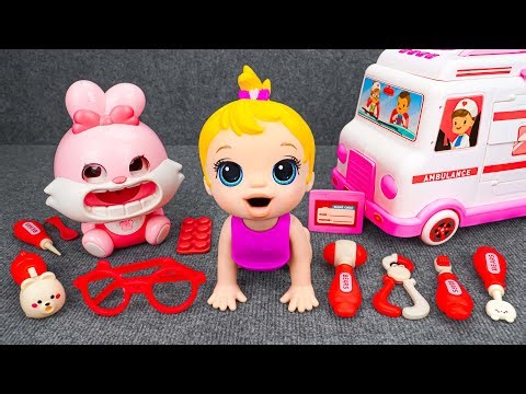 Unboxing Doctor Toys Collection ASMR | Review Pinkfong Ambulance Playset | Cute Toys