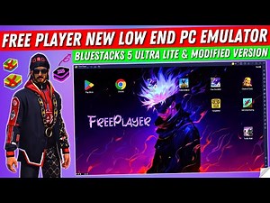 Free Player - Low End PC Best Emulator For Free Fire | 2025 New Emulator For PC | Bluestacks 5 Lite