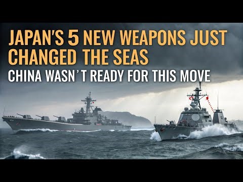 Japan’s 5 New Weapons Just Changed the Seas — China Wasn’t Ready for This Move