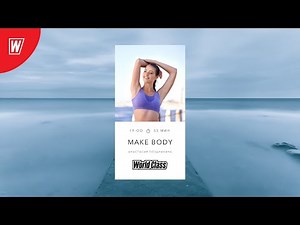 MAKE BODY с Анастасией Поздникиной | 14 марта 2021 | Онлайн-тренировки World Class