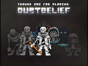 Sg!DustTale DustBelief Papyrus (phase 1,2,3) fight!