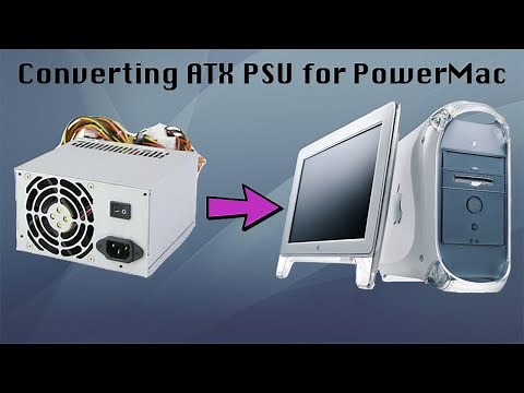 Modifying an ATX Power Supply for a PowerMac G4 (Gigabit/Digital Audio)