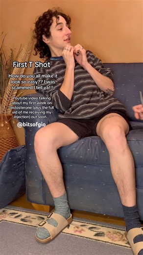First T Shot #testosterone #ftm #genderaffirmingcare
