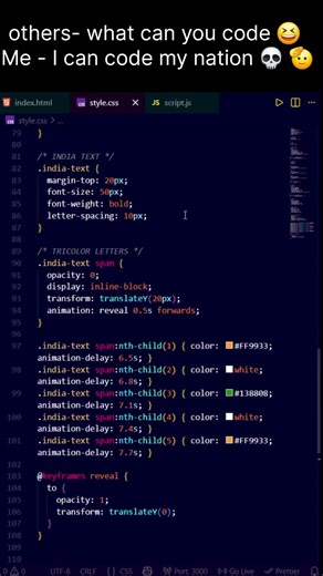 Html CSS javascript = 🔥 | code with FUN