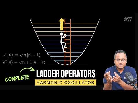 Ladder Operators in Harmonic Oscillator (Step by Step) - Algebraic Method & Solved Problems