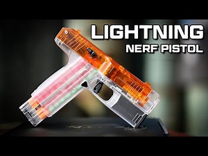 Lightning – A Brushless Flywheel SMART Nerf Pistol!