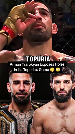 Arman Tsarukyan Exposes Holes in Ilia Topuria’s Game 🤫 😳 #ufc #mma #armantsarukyan #iliatopuria