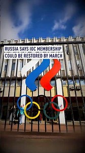 Russia says IOC membership could be restored by March