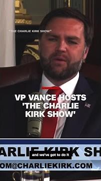 VP Vance hosts 'The Charlie Kirk Show'