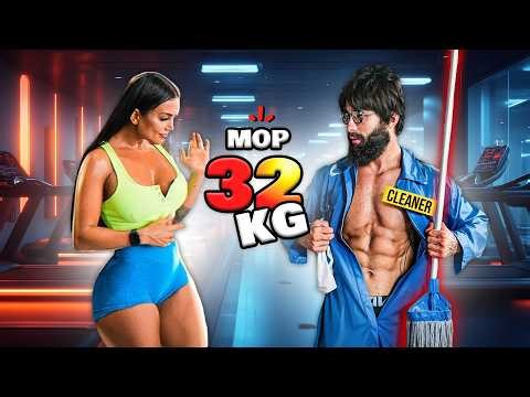 Destroy EGO with 32 KG mop !Anatoly gym prank #8
