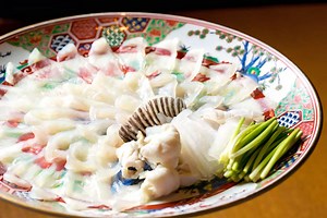 Pufferfish Cuisine in Shimonoseki