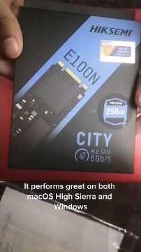 Hiksemi City E100N SSD Unboxing & Review – 560MB/s Read, 480MB/s Write