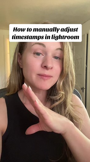 tutorial to change timestamp #lightroom #lightroomtutorial #weddingpho...