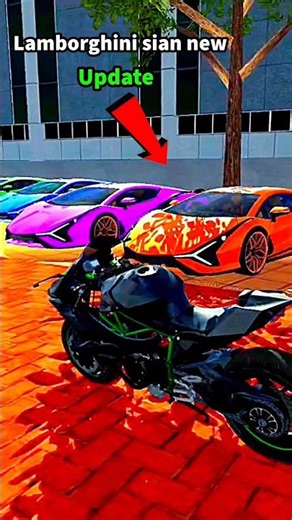Lamborghini sian new cheat code #indianbikedriving3d #viral #shorts #gta