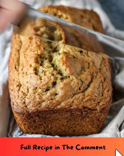 🍞🥒 Classic Zucchini Bread Moist, tender, and perfectly spiced, this zucchini bread is the ultimate way to turn fresh zucchini into a sweet homemade treat 🥚✨. 📝 Ingredients: 🥒 1 pound zucchini 🍬 1¼ cups sugar (divided) 🧈 6 tablespoons unsalted butter, melted and cooled 🍋 1 tablespoon fresh lemon juice ... The full recipe is in the comments 👇 | Magic House Recipes