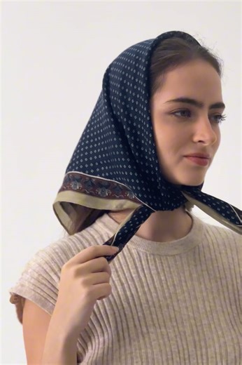 Preppy Paisley Cotton-Feel Bandana