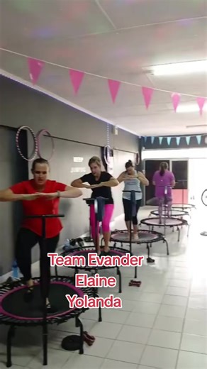 Trampoline Fitness Class for a Fun Workout Experience