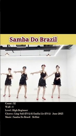 Samba Do Brazil Linedance Beginner