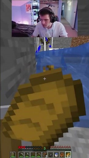 Crazy Skeleton Hitbox Glitch in Hardcore Minecraft Speedrun! #minecraft #speedruning #Hardcore