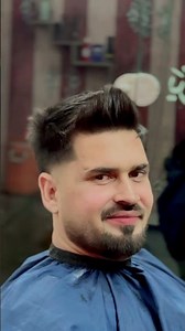 Modern Quiff with Two Taper Haircut 🔥 #shorts
