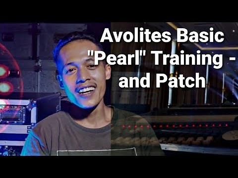 Avolites Basic "Pearl" Training - and Patch part 1