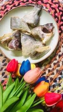 নষ্ট তেলাপিয়া মাছের শুকনা মরিচ কুলা😱 #recipe #trending