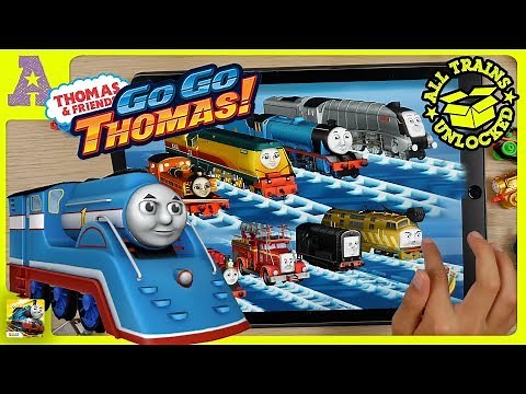 We Unlock All Thomas & Friends Trains in Go Go Thomas! and it's cool!