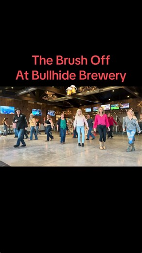 ⭐️The Brush Off⭐️ beginner line dance ￼