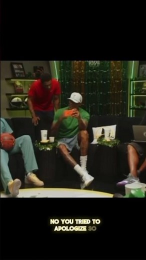 Kenyon Martin SNAPS on Podcast Staffer Live On Air