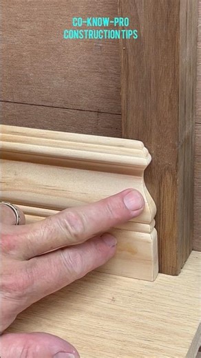 ⭐️Mitered return end cap explained clearly👍#shorts