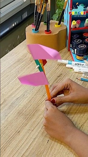 Easy Paper Windmill 🌈 | Fun Kids Craft with Ice Cream Stick ✂️ | Fun & Easy DIY Toy 😁