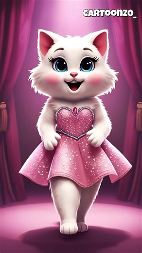 Cat Divas Rule the Runway 🐾👑 | Adorable Fashion Show