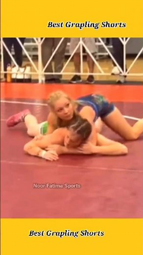 She Had No Escape! Brutal Wrestling Pin 😱