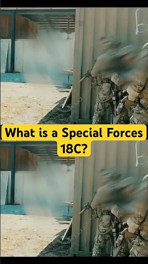 What is a Special Forces 18C? (Engineer Sergeant)