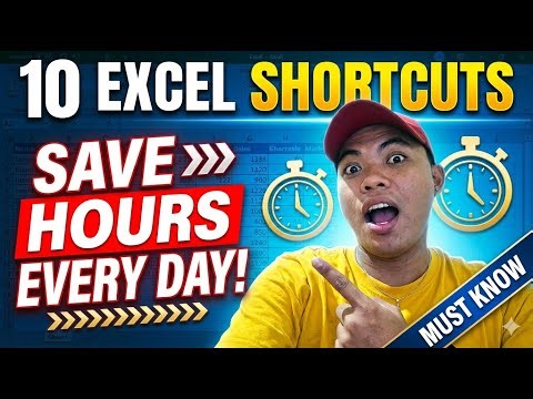 10 Excel Shortcuts You MUST Know to Save Hours Every Day!
