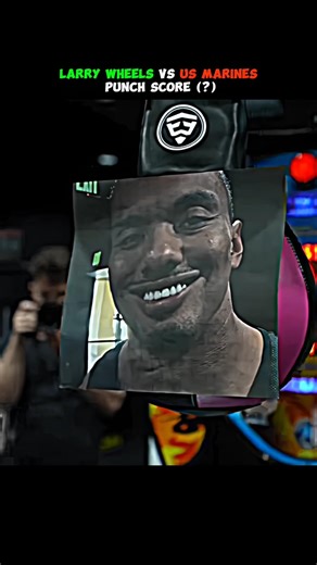 😱LARRYWHEELS PUNCHING POWER SCOR#armwrestling#sports